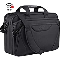 KROSER 18&quot- Bandolera para Portátil Maletín Premium para Laptop hasta 17.3&quot- Expandible Hidrófugo Bolsa del Hombro Bolsa…